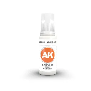 AK Interactive 11003, 17 ml. 3GEN White Grey maket boyası