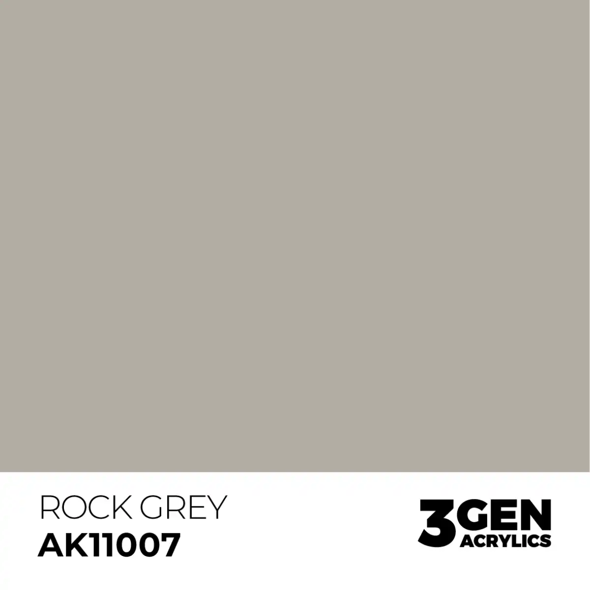 AK Interactive 11007, 17 ml. 3GEN Rock Grey maket boyası - Görsel 2