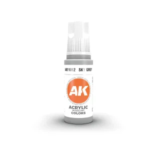 AK Interactive 11012, 17 ml. 3GEN Sky Grey maket boyası