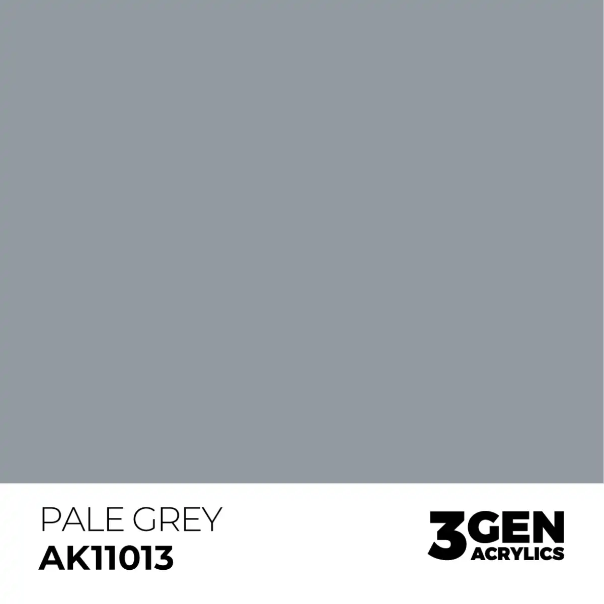 AK Interactive 11013, 17 ml. 3GEN Pale Grey maket boyası - Görsel 2