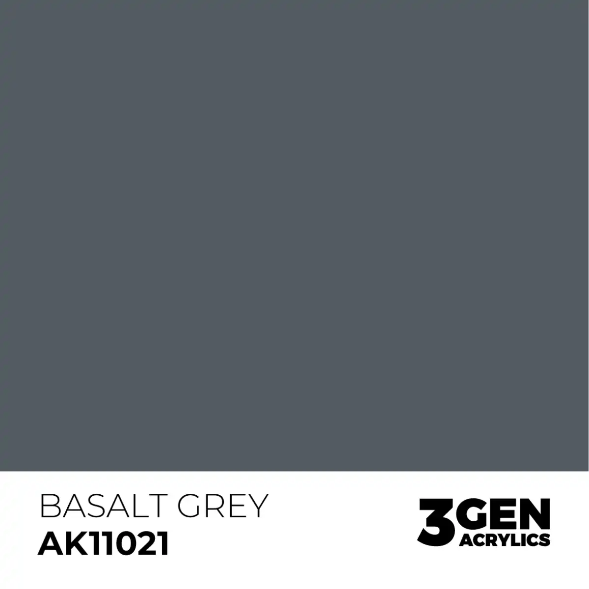 AK Interactive 11021, 17 ml. 3GEN Basalt Grey maket boyası - Görsel 2