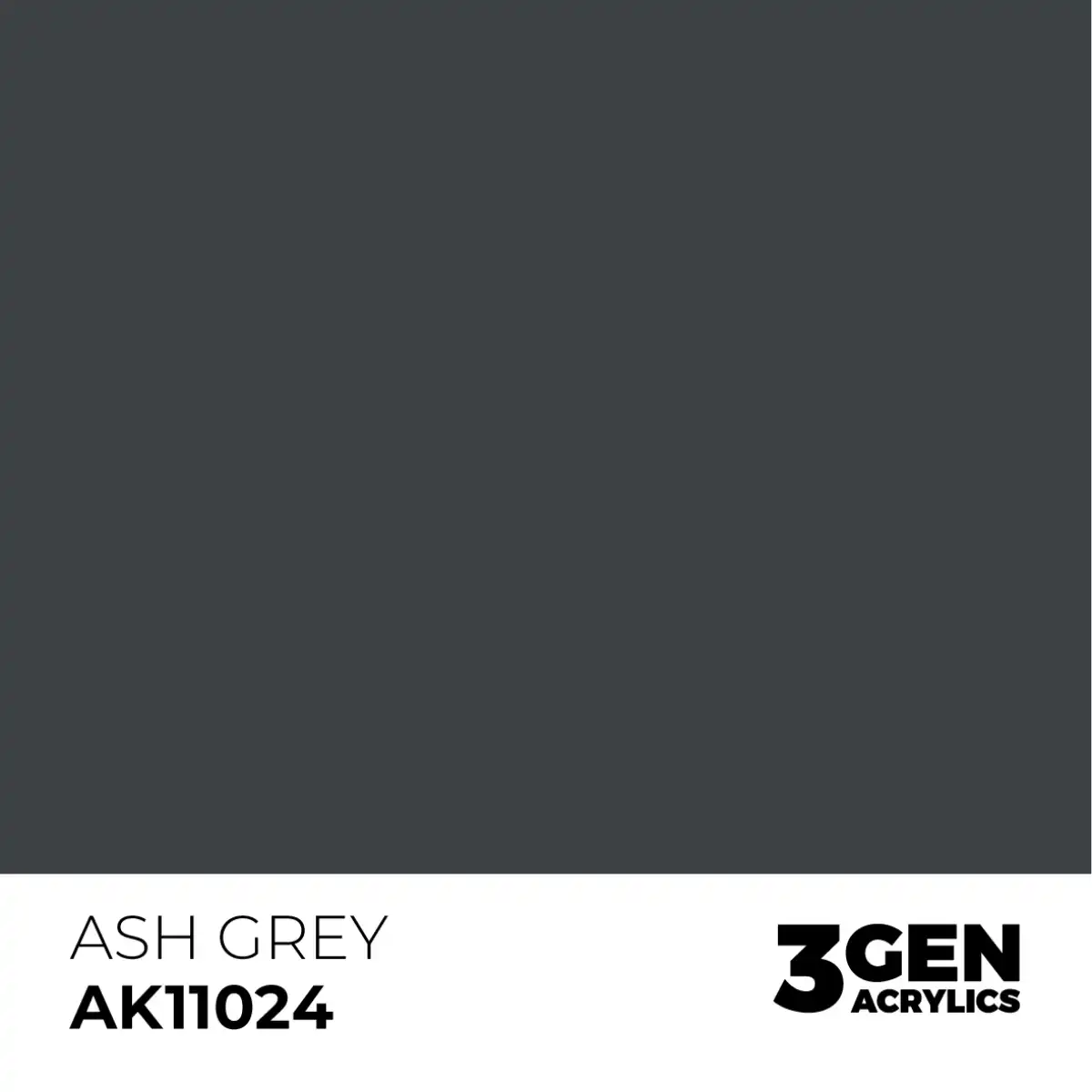 AK Interactive 11024, 17 ml. 3GEN Ash Grey maket boyası - Görsel 2