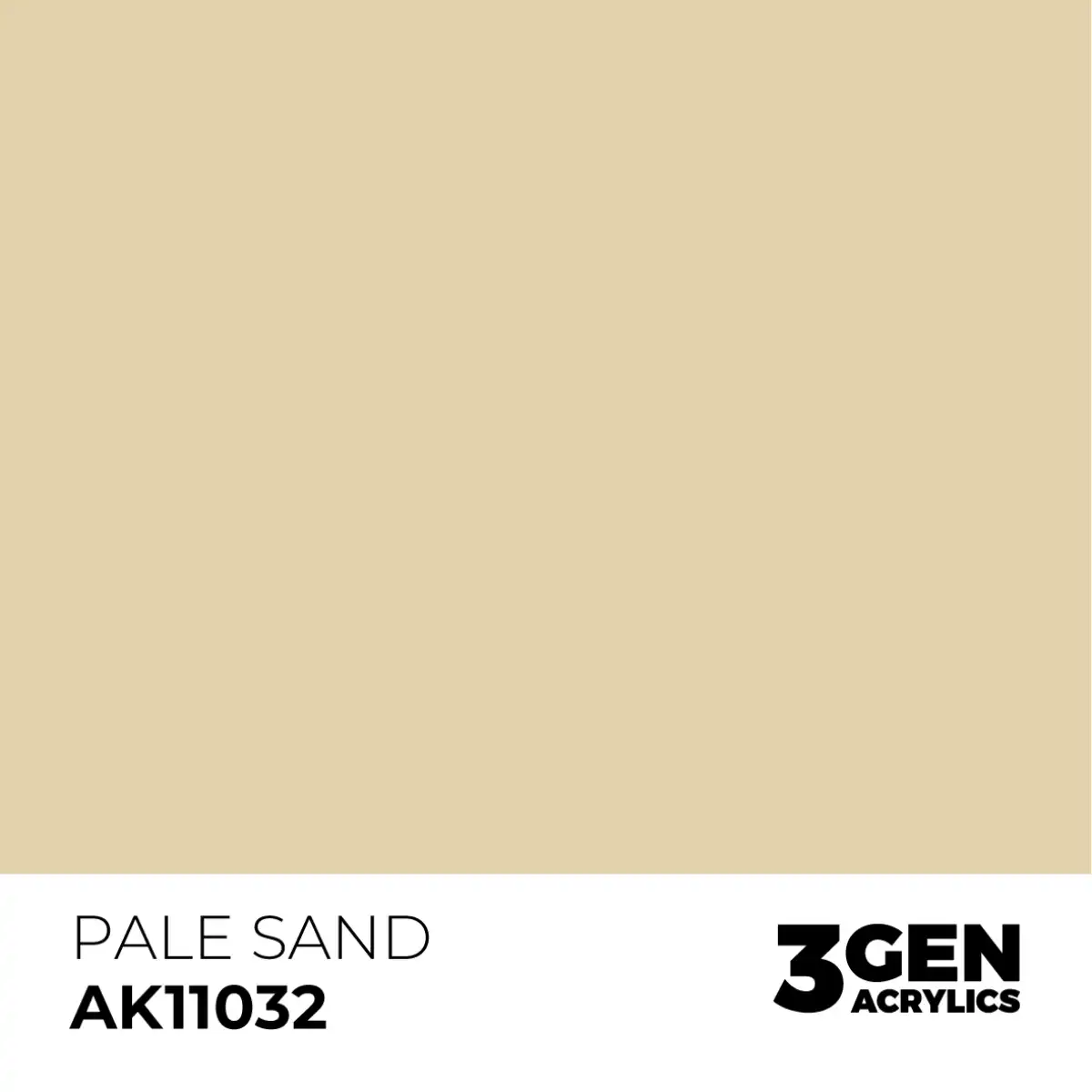 AK Interactive 11032, 17 ml. 3GEN Pale Sand maket boyası - Görsel 2