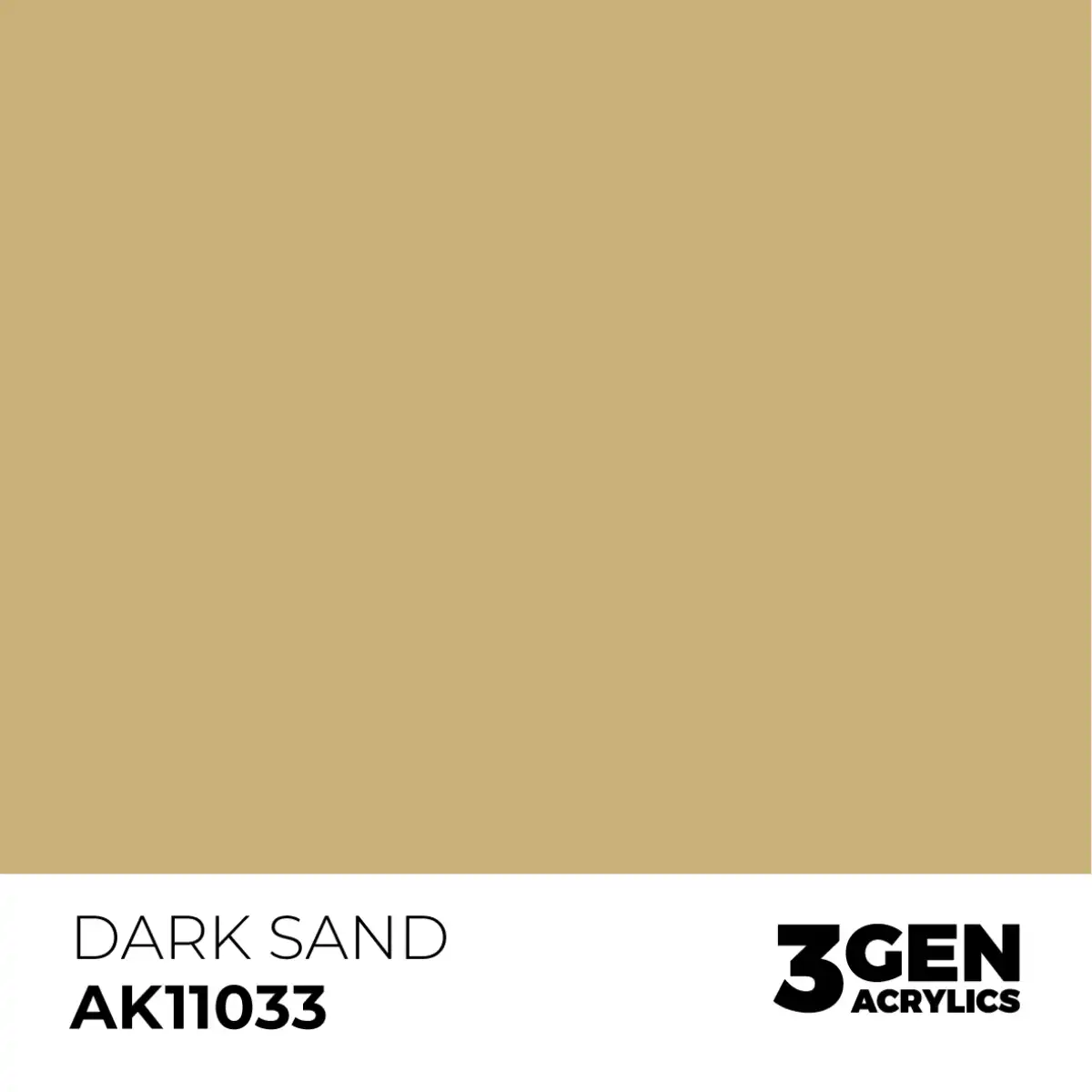 AK Interactive 11033, 17 ml. 3GEN Dark Sand maket boyası - Görsel 2