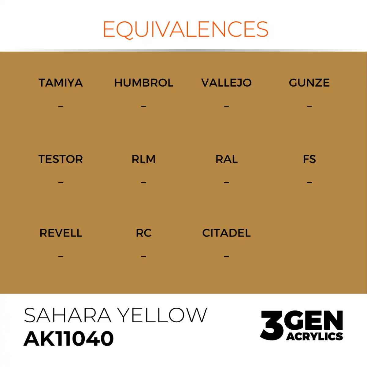 AK Interactive 11040, 17 ml. 3GEN Sahara Yellow maket boyası - Görsel 3