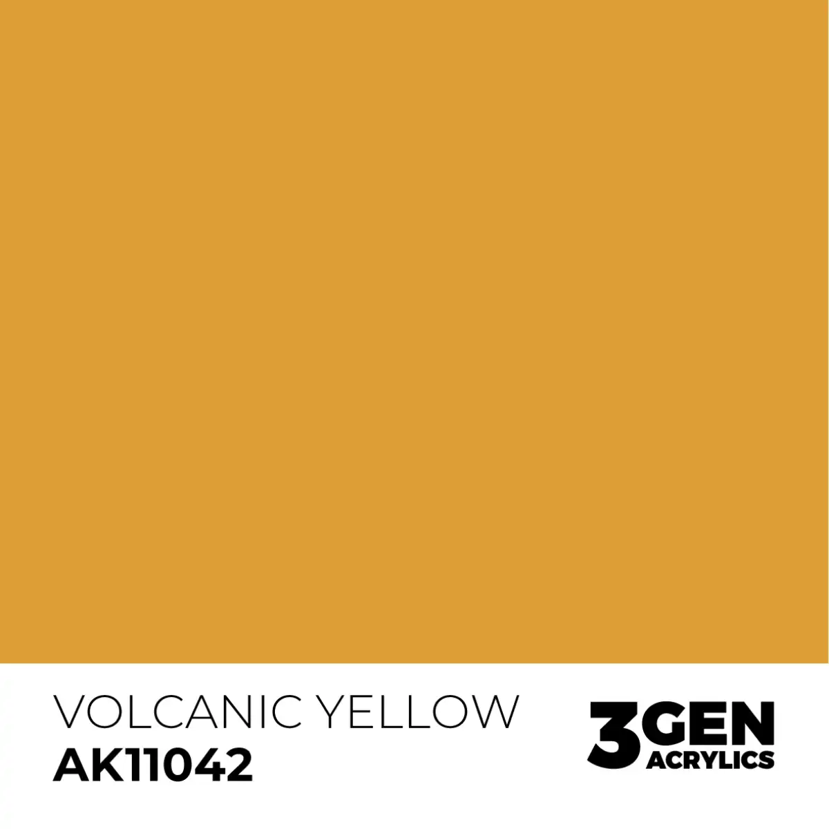 AK Interactive 11042, 17 ml. 3GEN Volcanic Yellow maket boyası - Görsel 2