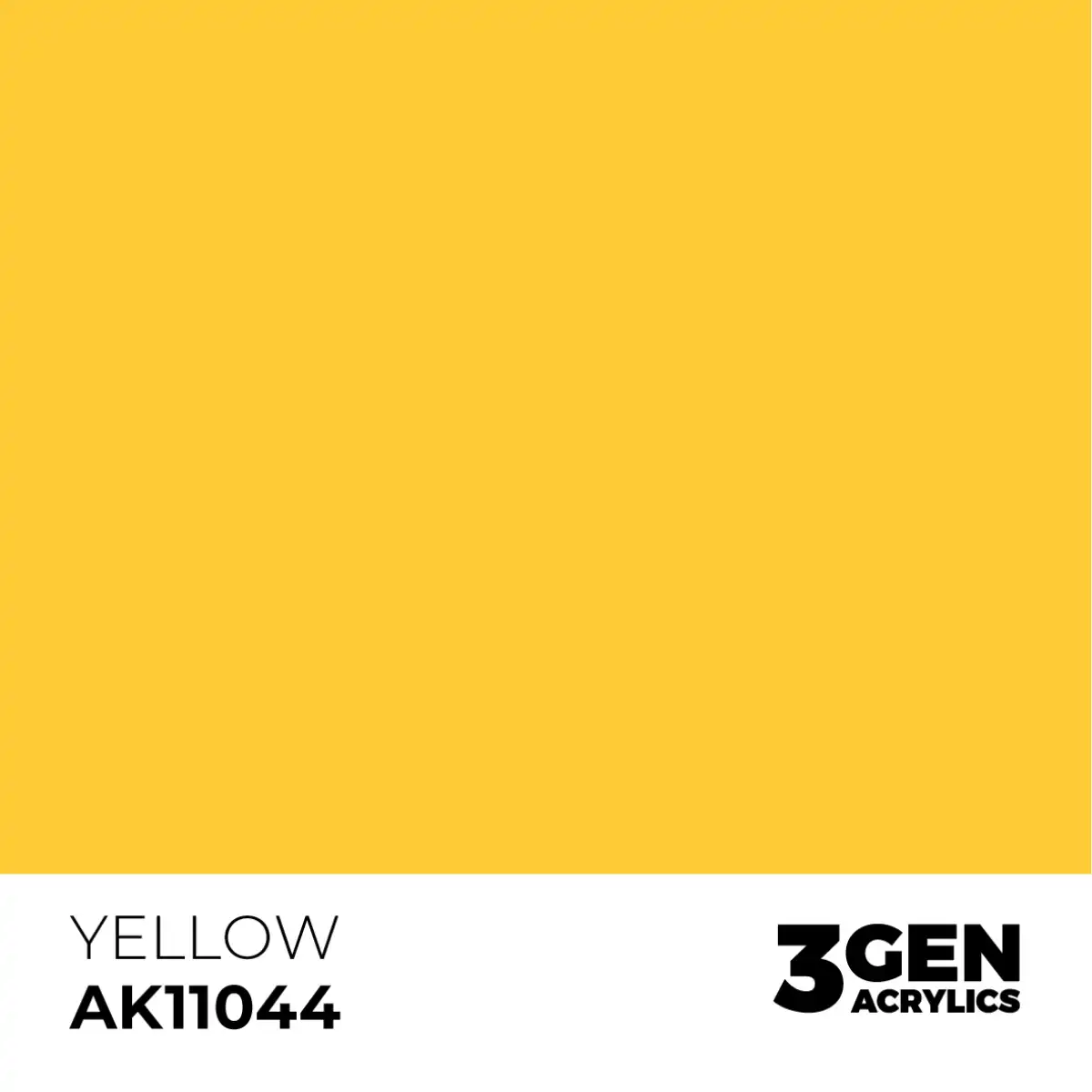 AK Interactive 11044, 17 ml. 3GEN Yellow maket boyası - Görsel 2