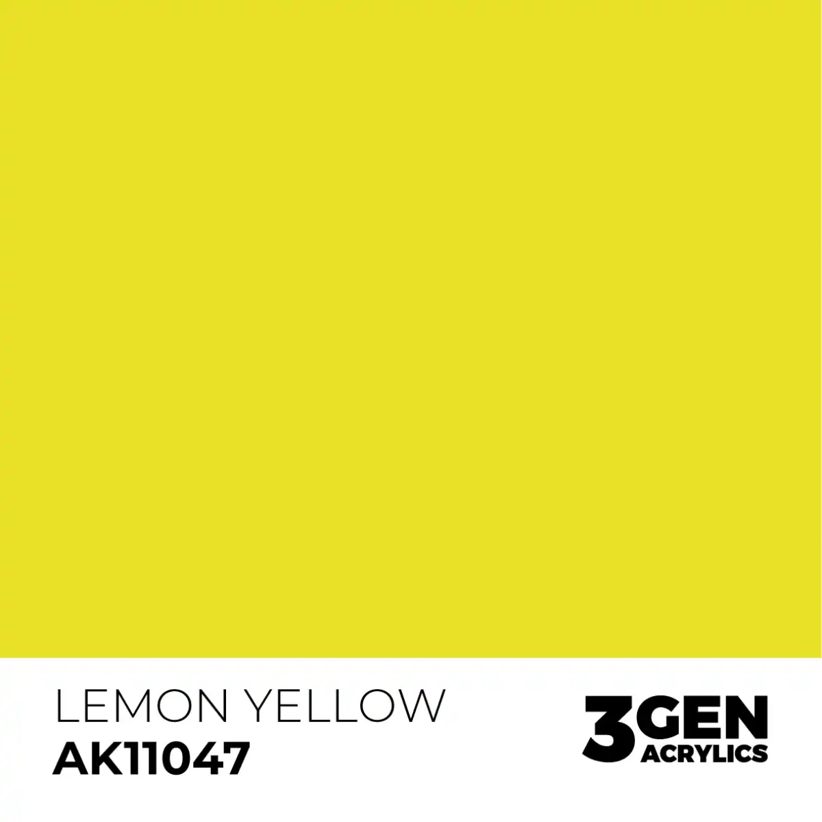 AK Interactive 11047, 17 ml. 3GEN Lemon Yellow maket boyası - Görsel 2
