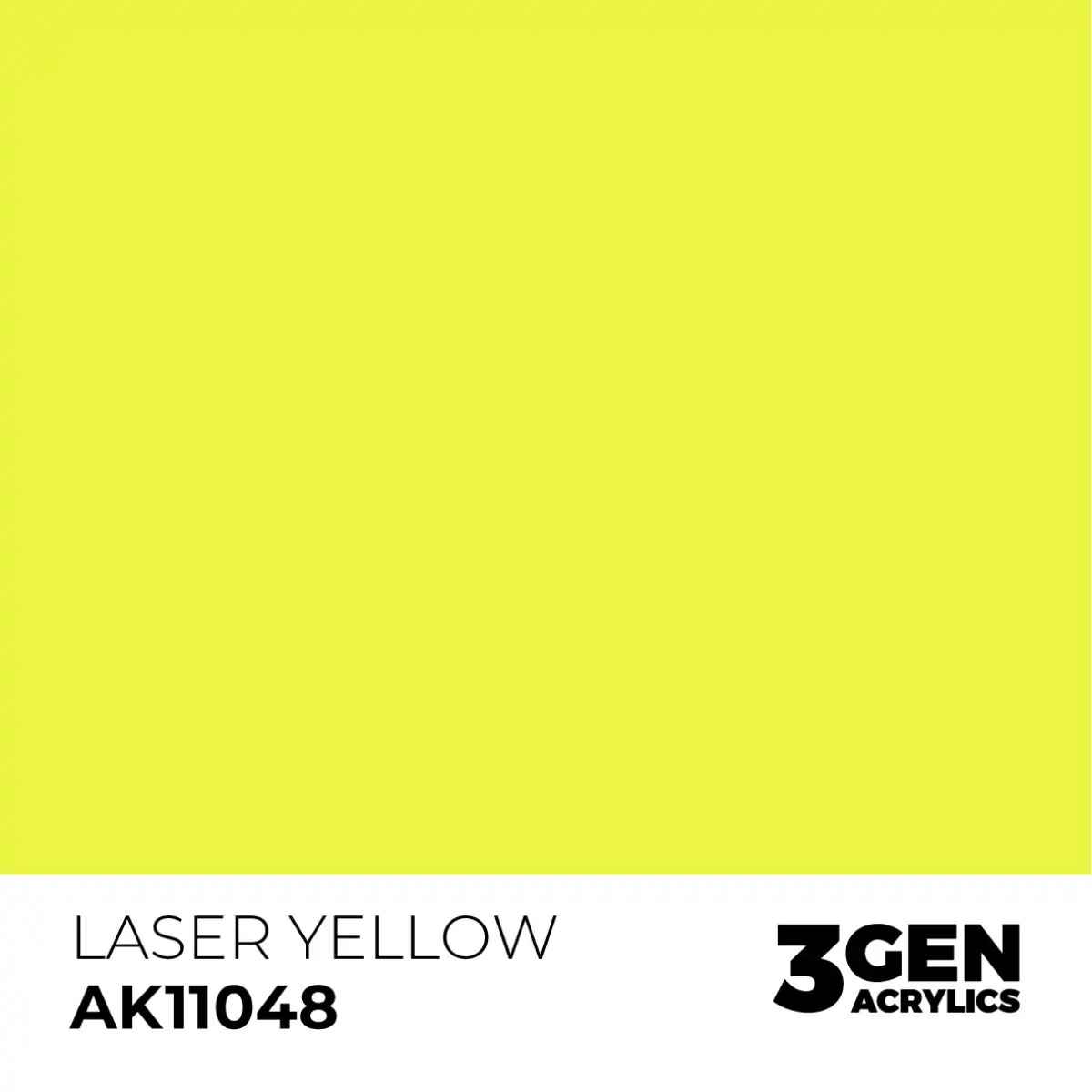 AK Interactive 11048, 17 ml. 3GEN Laser Yellow maket boyası - Görsel 2