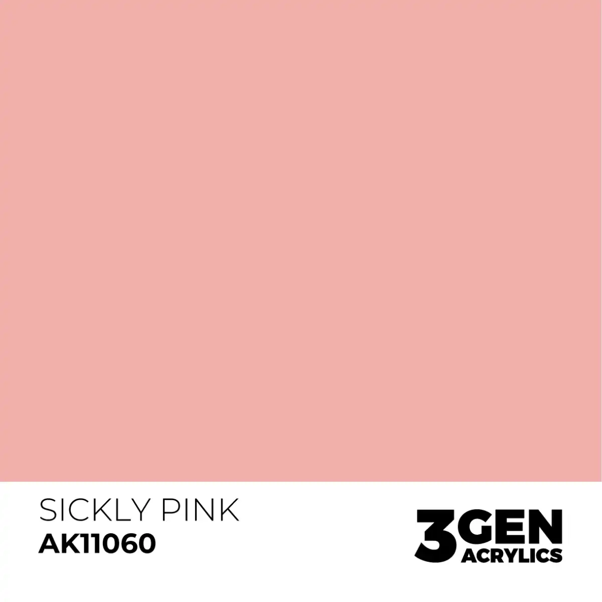 AK Interactive 11060, 17 ml. 3GEN Sickly Pink maket boyası - Görsel 2