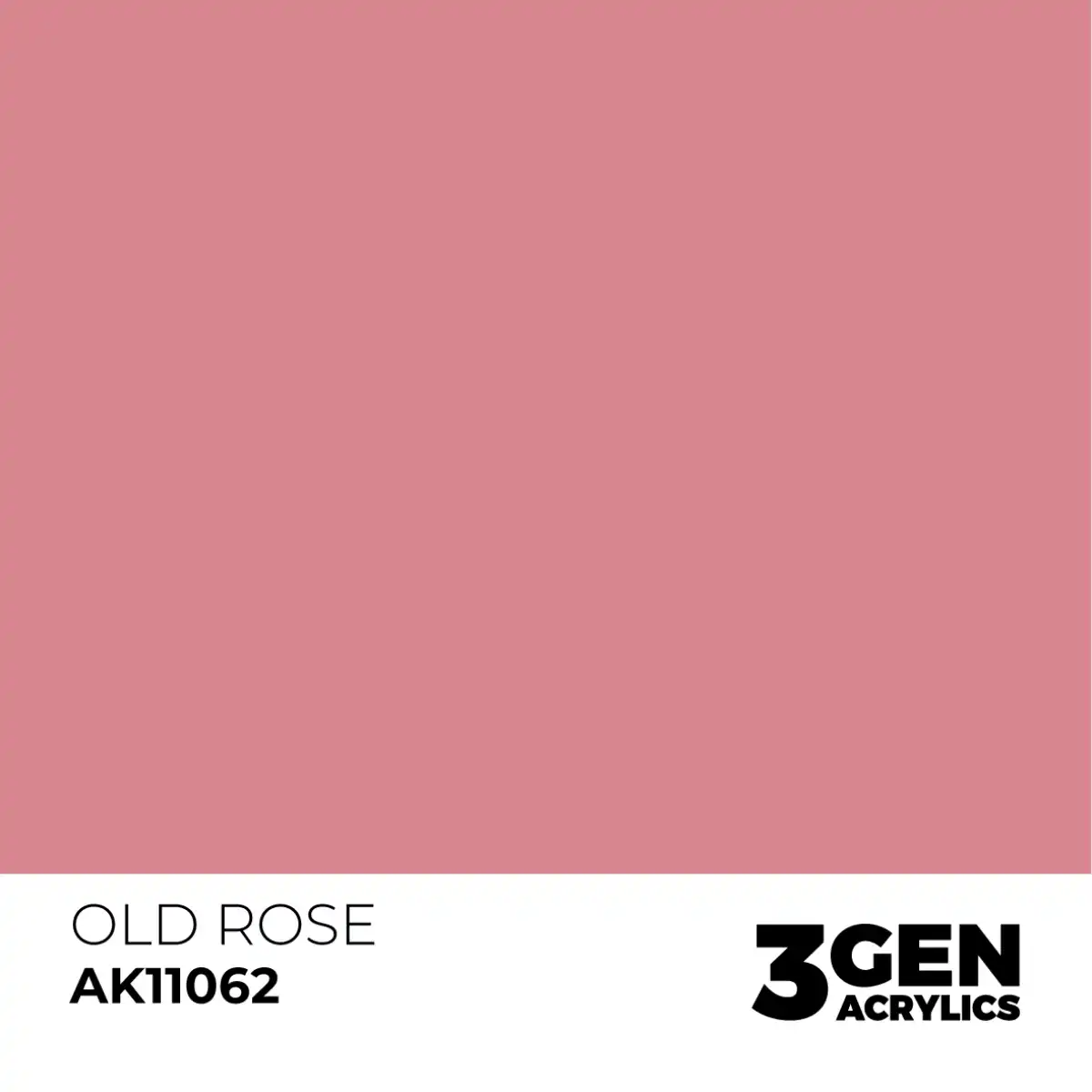 AK Interactive 11062, 17 ml. 3GEN Old Rose maket boyası - Görsel 2