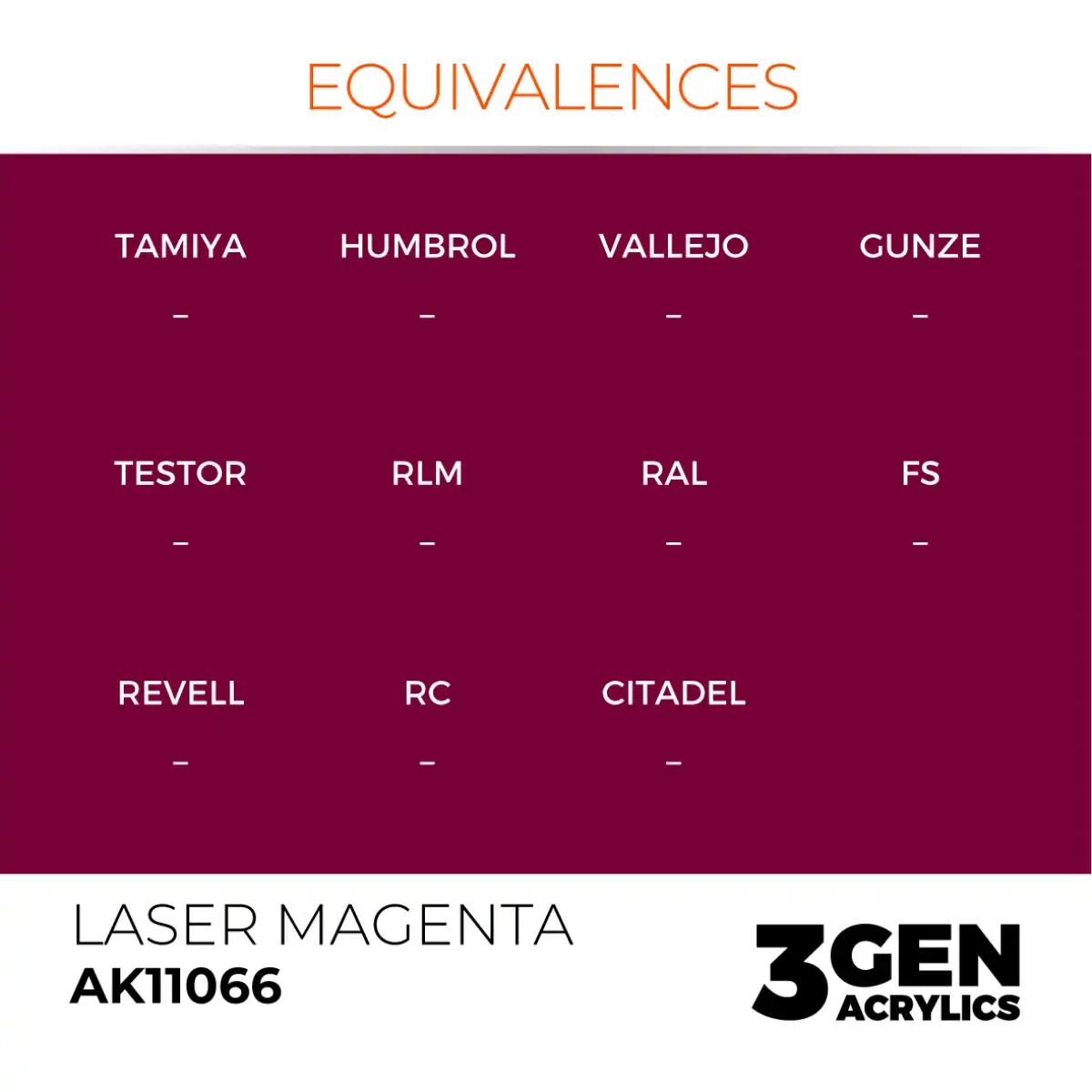 AK Interactive 11066, 17 ml. 3GEN Laser Magenta maket boyası - Görsel 3