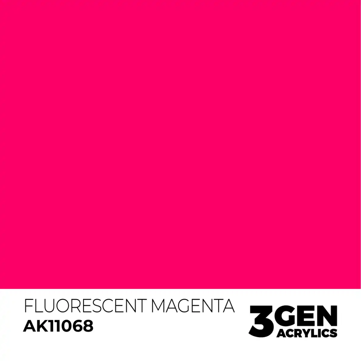 AK Interactive 11068, 17 ml. 3GEN Fluorescent Magenta maket boyası - Görsel 2