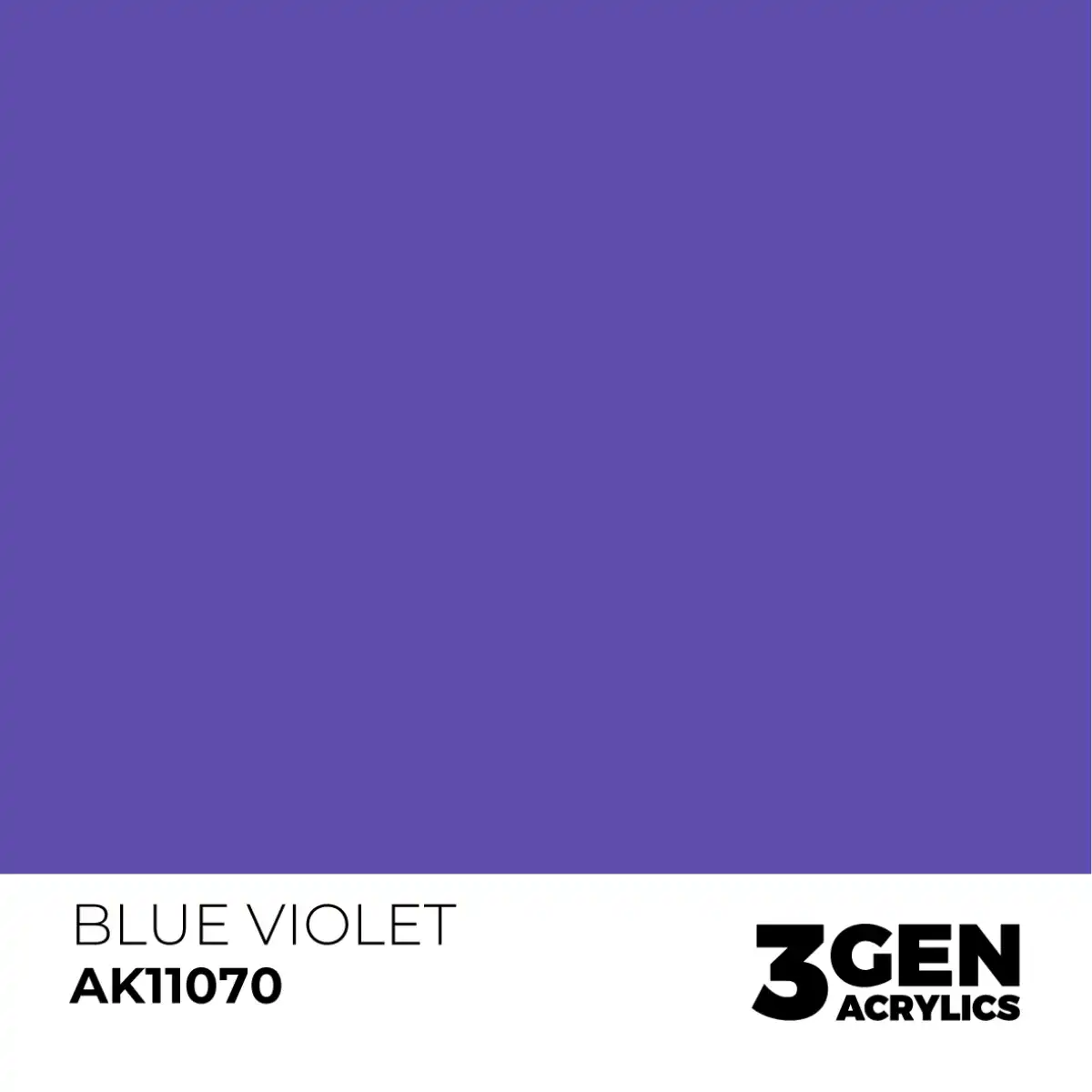 AK Interactive 11070, 17 ml. 3GEN Blue Violet maket boyası - Görsel 2