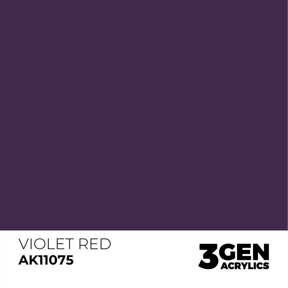 AK Interactive 11075, 17 ml. 3GEN Violet Red maket boyası - Görsel 2