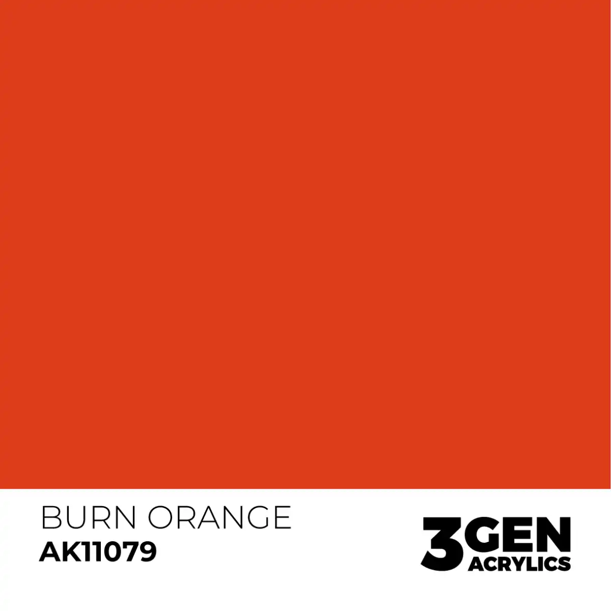 AK Interactive 11079, 17 ml. 3GEN Burn Orange maket boyası - Görsel 2