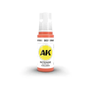 AK Interactive 11080, 17 ml. 3GEN Deep Orange maket boyası