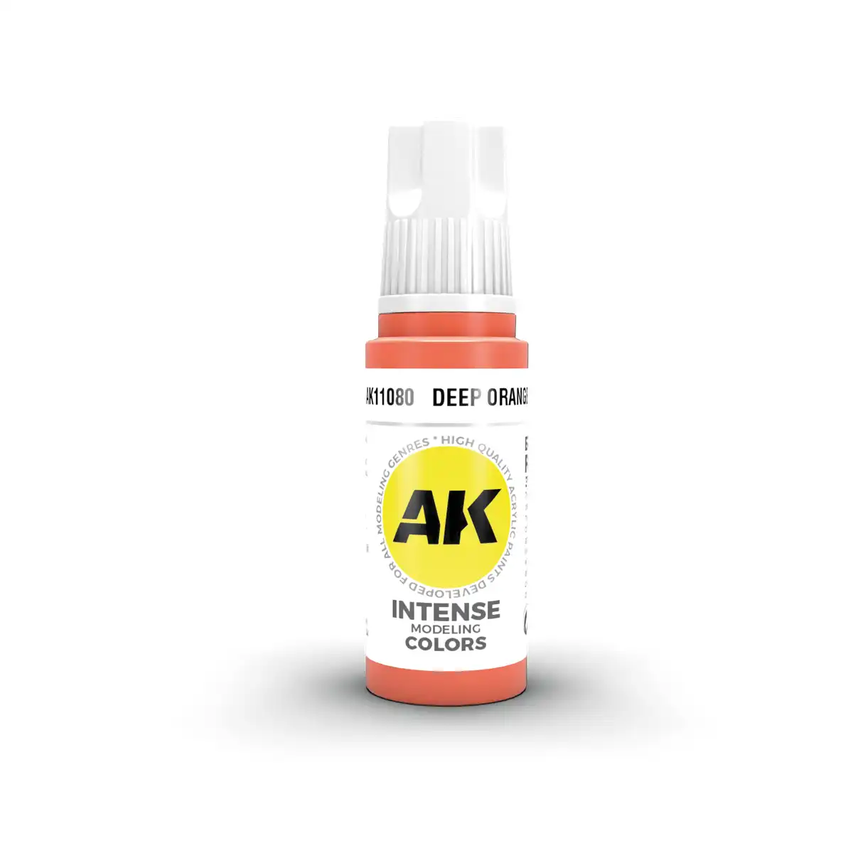 AK Interactive 11080, 17 ml. 3GEN Deep Orange maket boyası