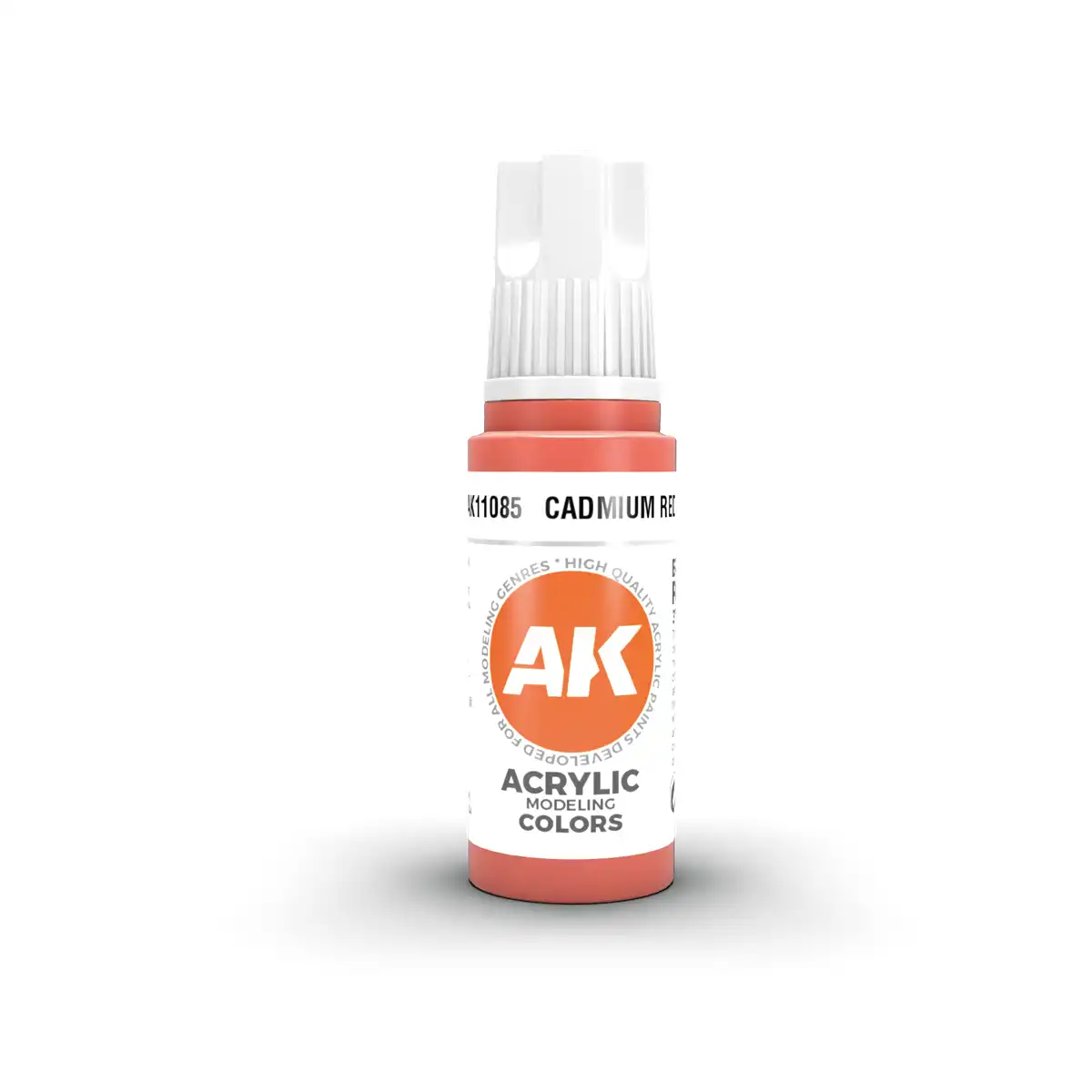 AK Interactive 11085, 17 ml. 3GEN Cadmium Red maket boyası