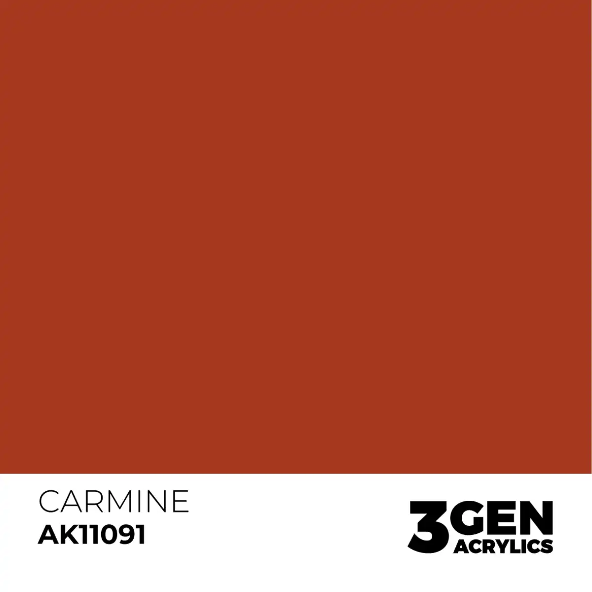 AK Interactive 11091, 17 ml. 3GEN Carmine maket boyası - Görsel 2