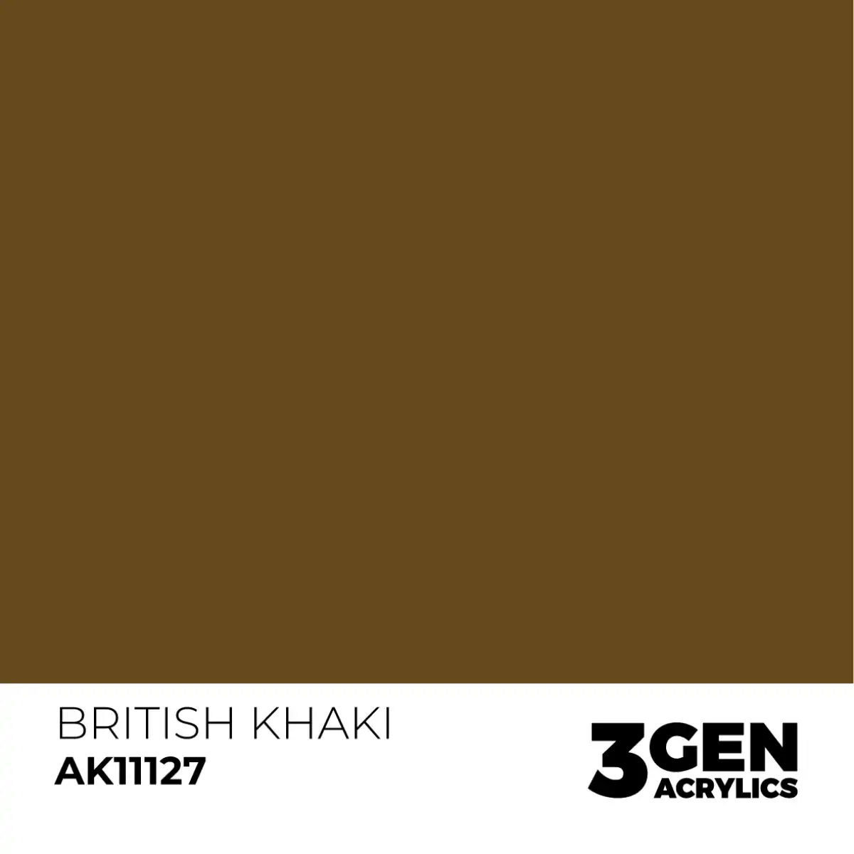 AK Interactive 11127, 17 ml. 3GEN British Khaki maket boyası - Görsel 2