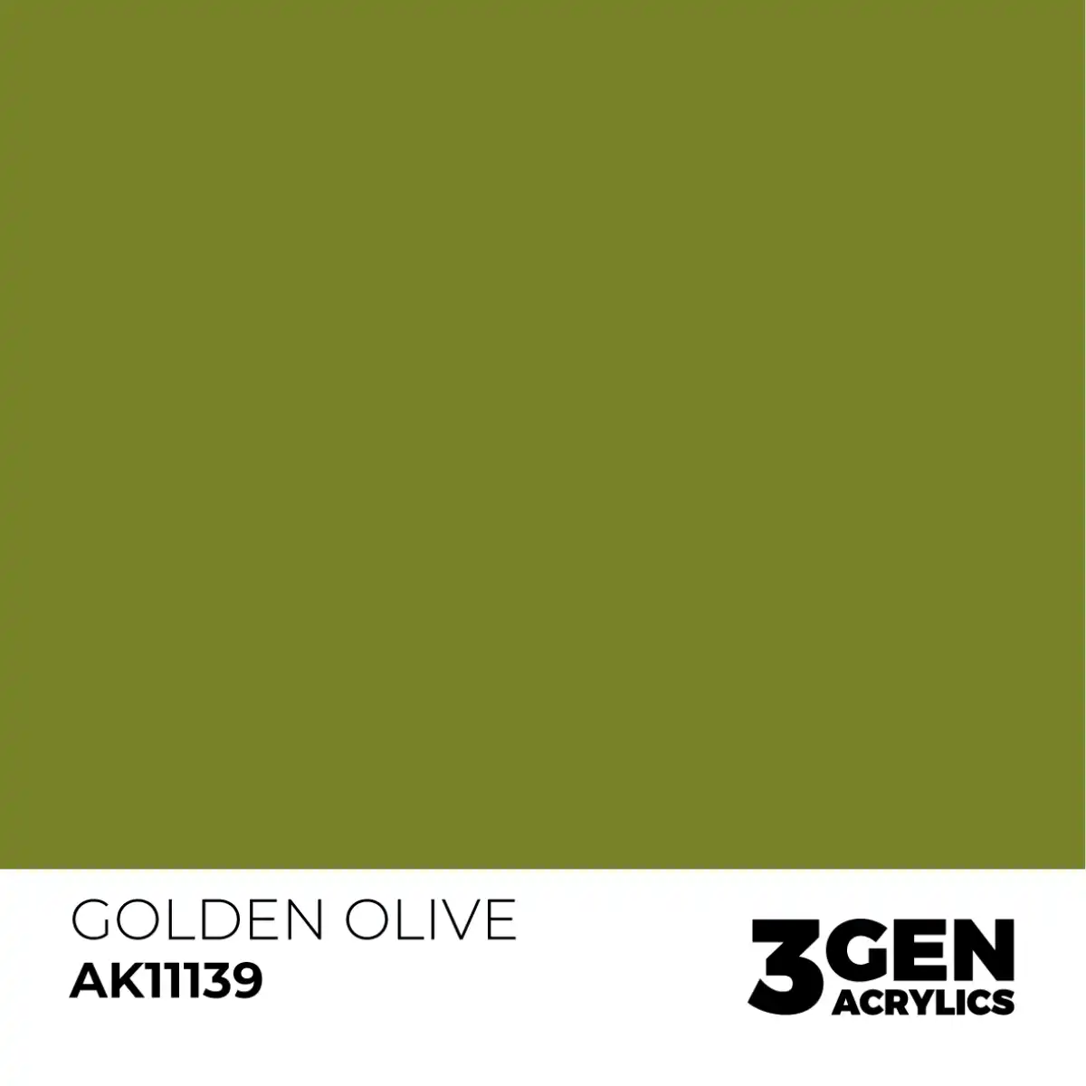 AK Interactive 11139, 17 ml. 3GEN Golden Olive maket boyası - Görsel 2