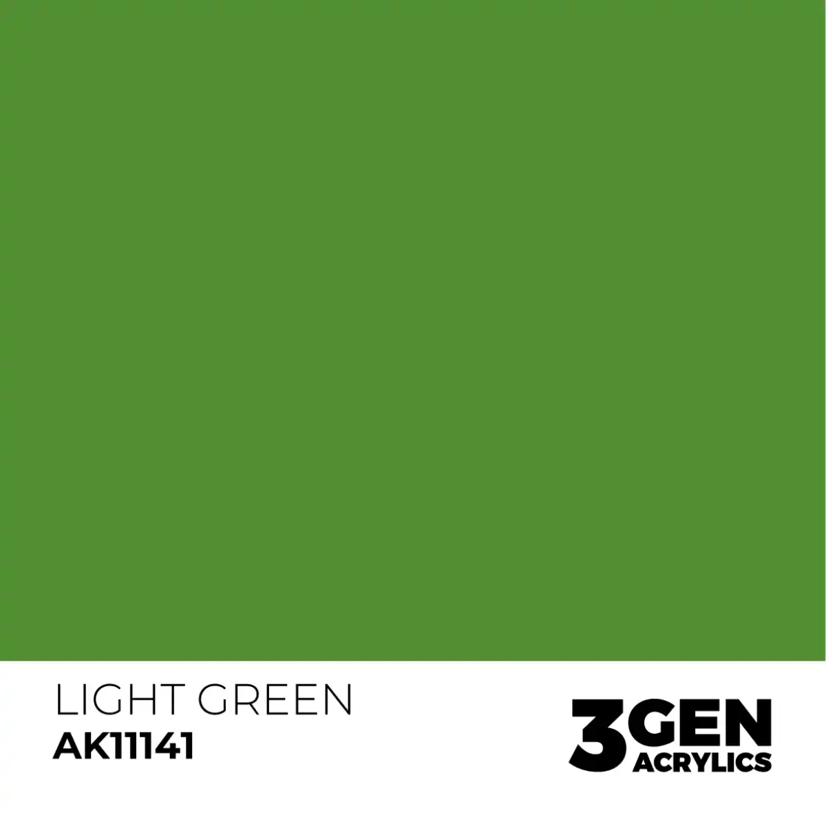 AK Interactive 11141, 17 ml. 3GEN Light Green maket boyası - Görsel 2
