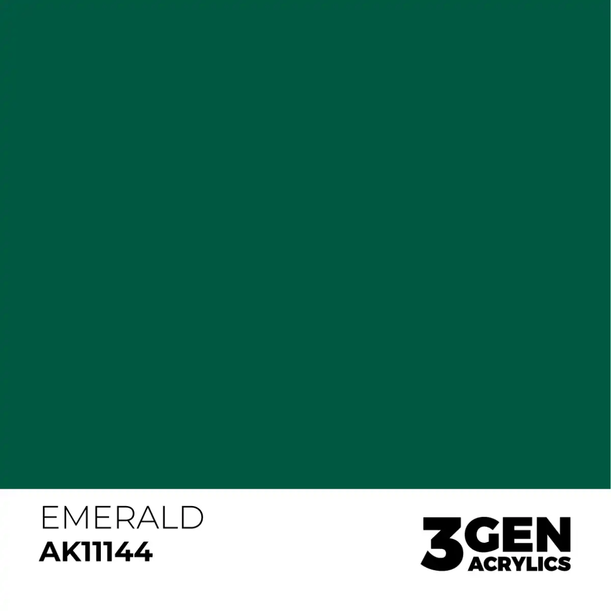 AK Interactive 11144, 17 ml. 3GEN Emerald maket boyası - Görsel 2