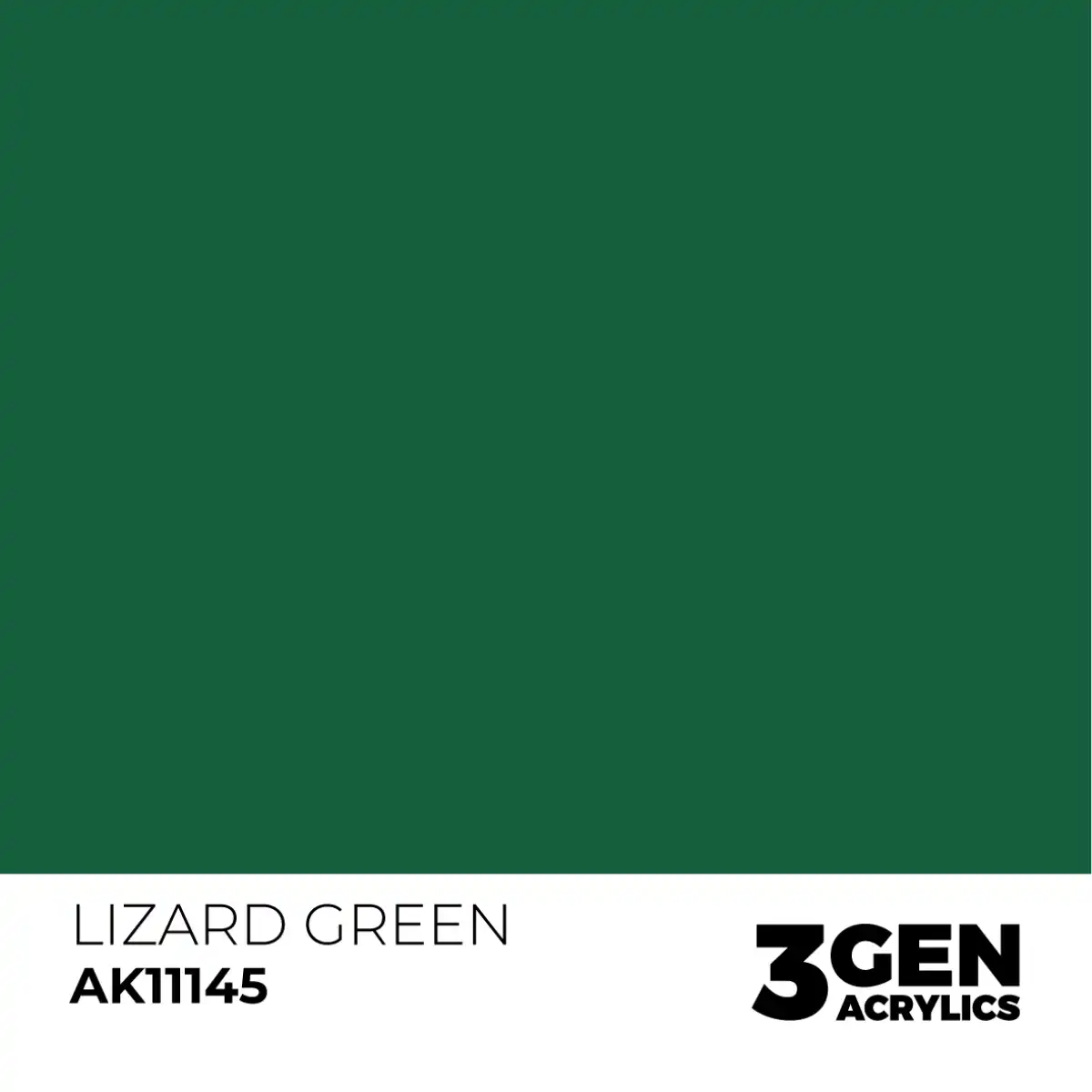 AK Interactive 11145, 17 ml. 3GEN Lizard Green maket boyası - Görsel 2
