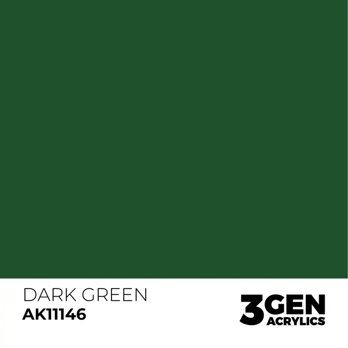 AK Interactive 11146, 17 ml. 3GEN Dark Green maket boyası - Görsel 2