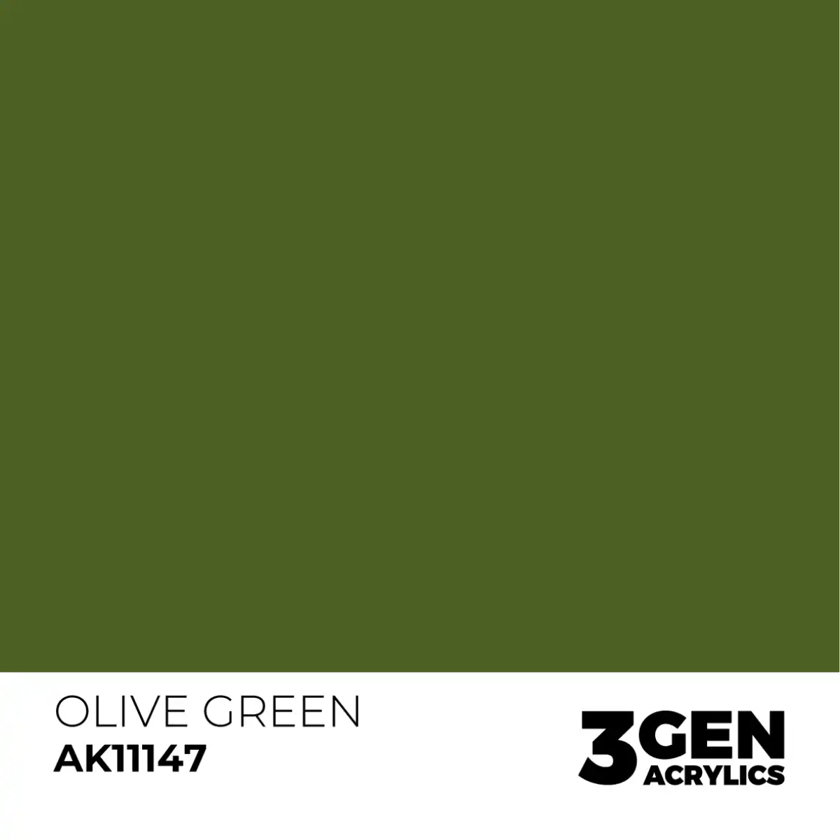 AK Interactive 11147, 17 ml. 3GEN Olive Green maket boyası - Görsel 2