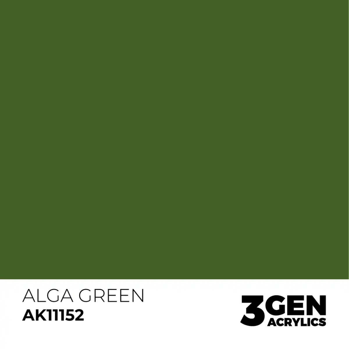 AK Interactive 11152, 17 ml. 3GEN Alga Green maket boyası - Görsel 2