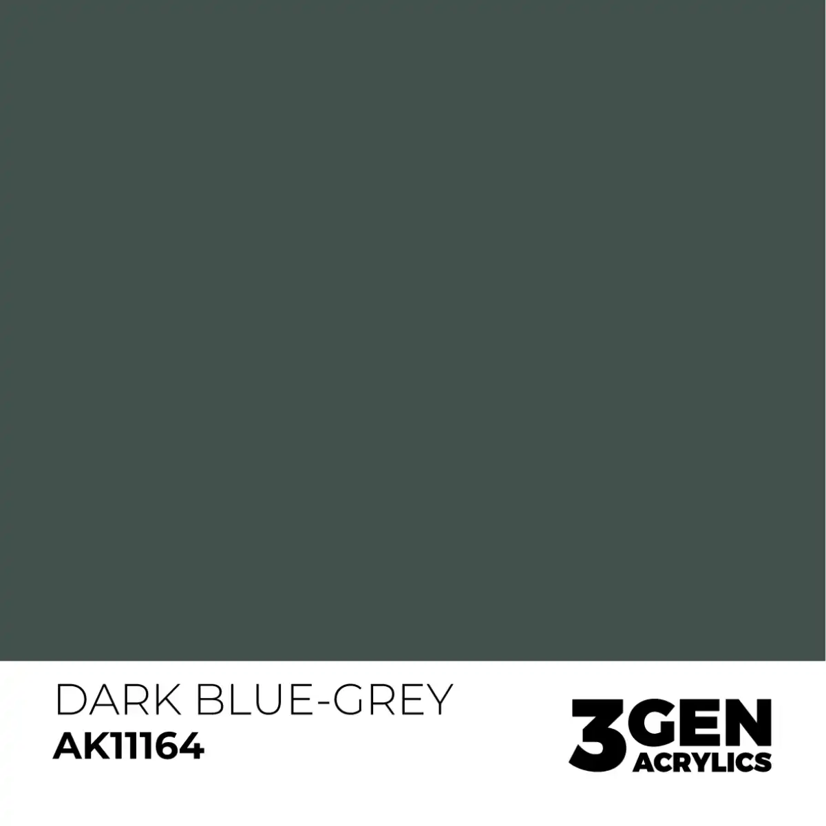 AK Interactive 11164, 17 ml. 3GEN Dark Blue-Grey maket boyası - Görsel 2