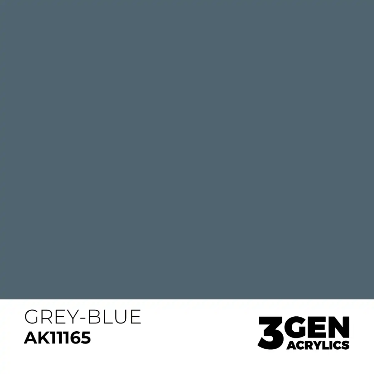 AK Interactive 11165, 17 ml. 3GEN Grey-Blue maket boyası - Görsel 2