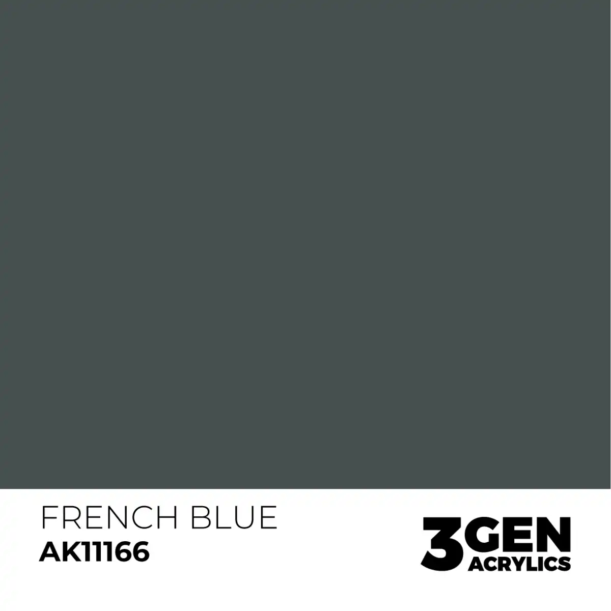 AK Interactive 11166, 17 ml. 3GEN French Blue maket boyası - Görsel 2