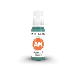 AK Interactive 11169, 17 ml. 3GEN Blue-Green maket boyası