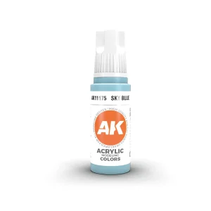 AK Interactive 11175, 17 ml. 3GEN Sky Blue maket boyası