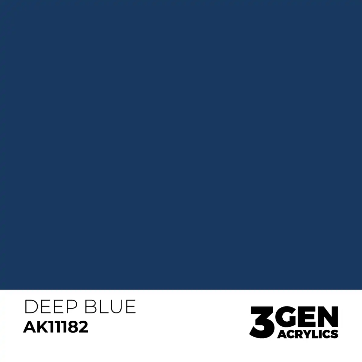 AK Interactive 11182, 17 ml. 3GEN Deep Blue maket boyası - Görsel 2
