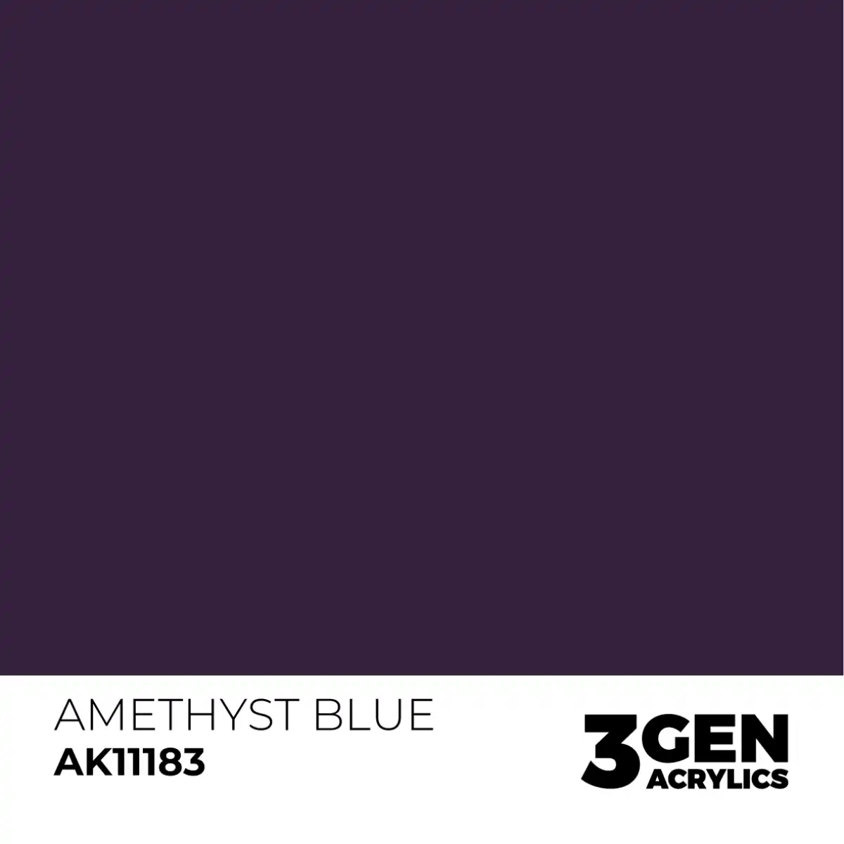 AK Interactive 11183, 17 ml. 3GEN Amethyst Blue maket boyası - Görsel 2