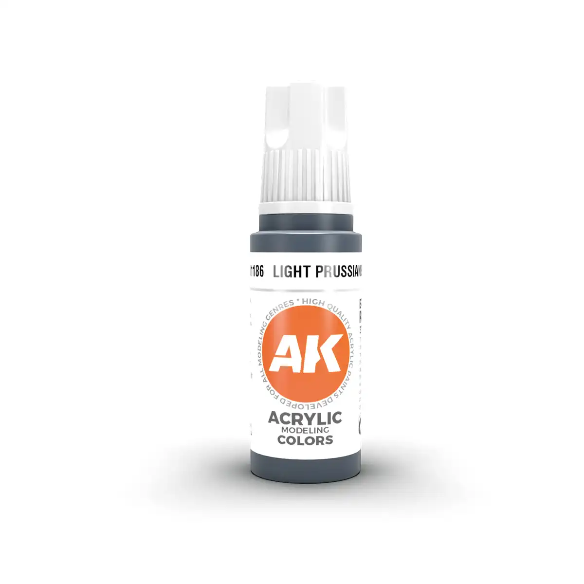 AK Interactive 11186, 17 ml. 3GEN Light Prussian Blue maket boyası