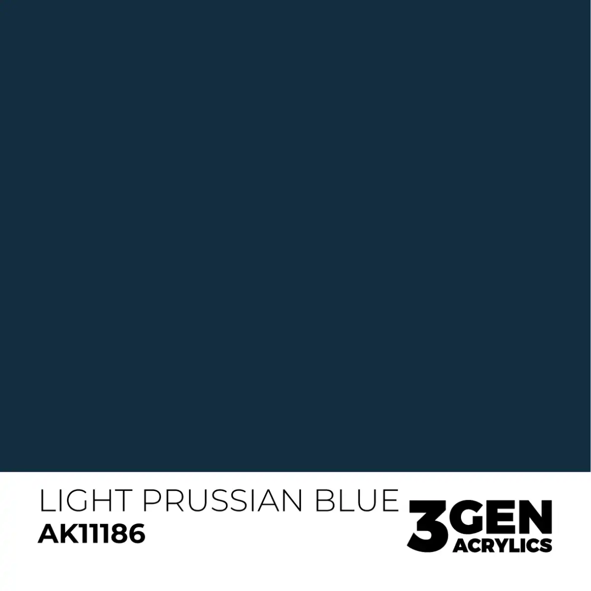 AK Interactive 11186, 17 ml. 3GEN Light Prussian Blue maket boyası - Görsel 2