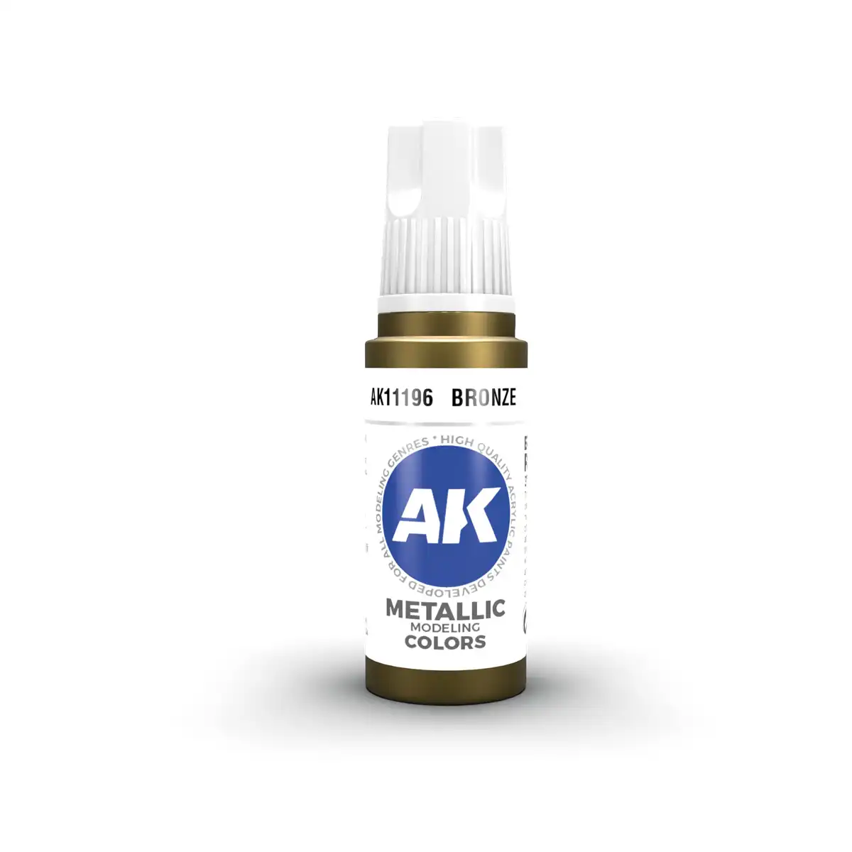 AK Interactive 11196, 17 ml. 3GEN Bronze maket boyası