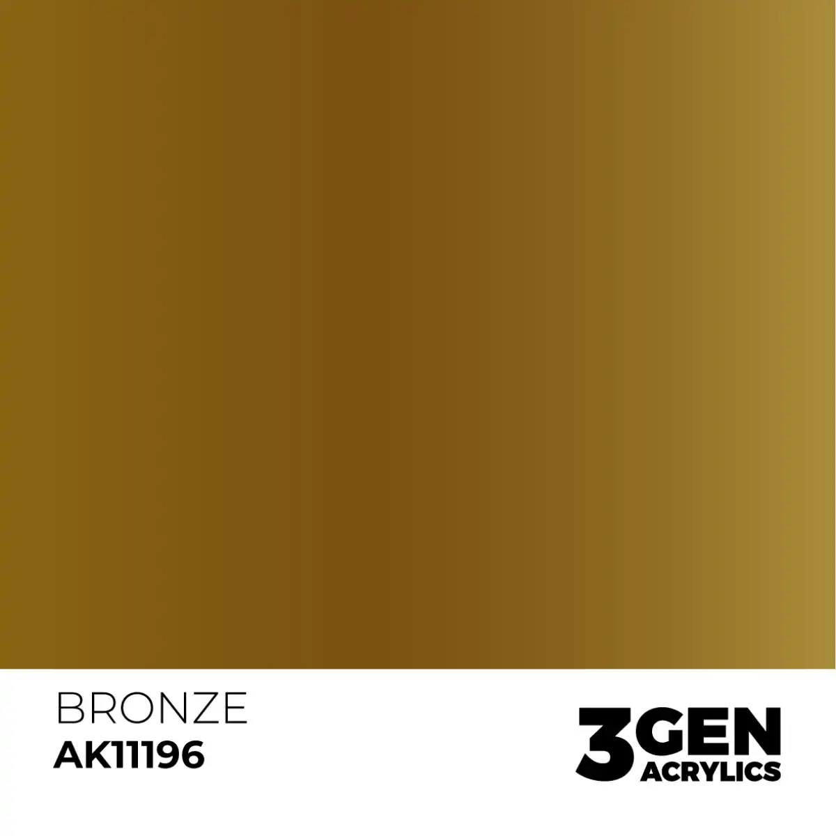 AK Interactive 11196, 17 ml. 3GEN Bronze maket boyası - Görsel 2