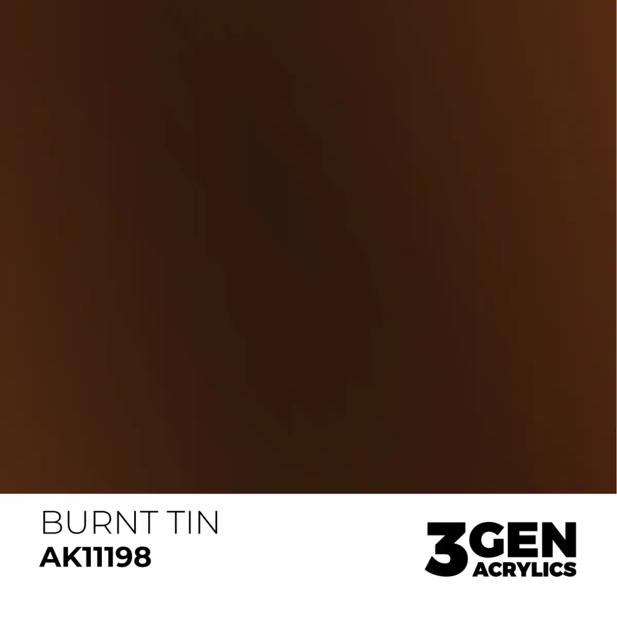 AK Interactive 11198, 17 ml. 3GEN Burnt Tin maket boyası - Görsel 2