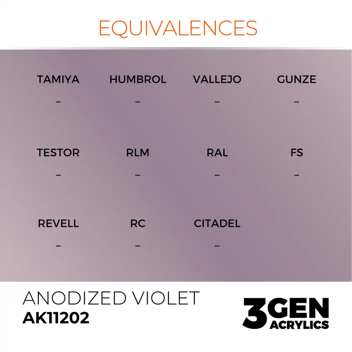 AK Interactive 11202, 17 ml. 3GEN Anodized Violet maket boyası - Görsel 3