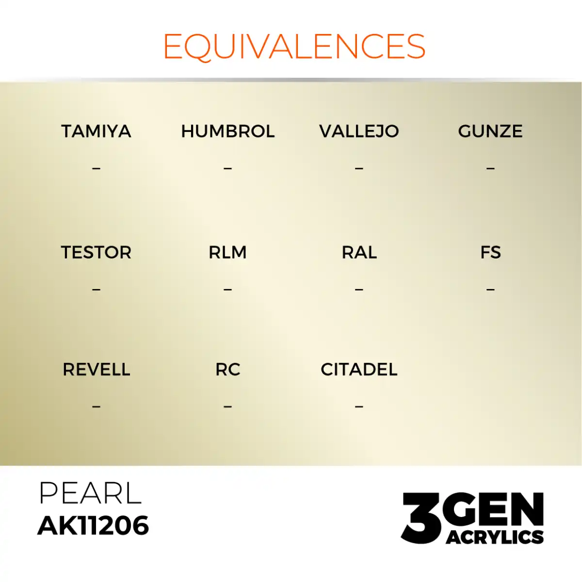 AK Interactive 11206, 17 ml. 3GEN Pearl maket boyası - Görsel 3