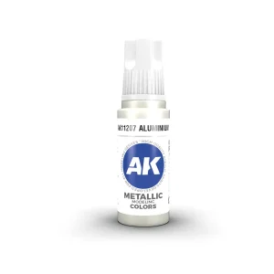 AK Interactive 11207, 17 ml. 3GEN Aluminium maket boyası