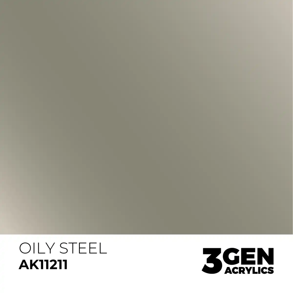 AK Interactive 11211, 17 ml. 3GEN Oily Steel maket boyası - Görsel 2