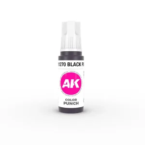 AK Interactive 11270, 17 ml. 3GEN Koyu Mor Ultra Pigmentli maket boyası