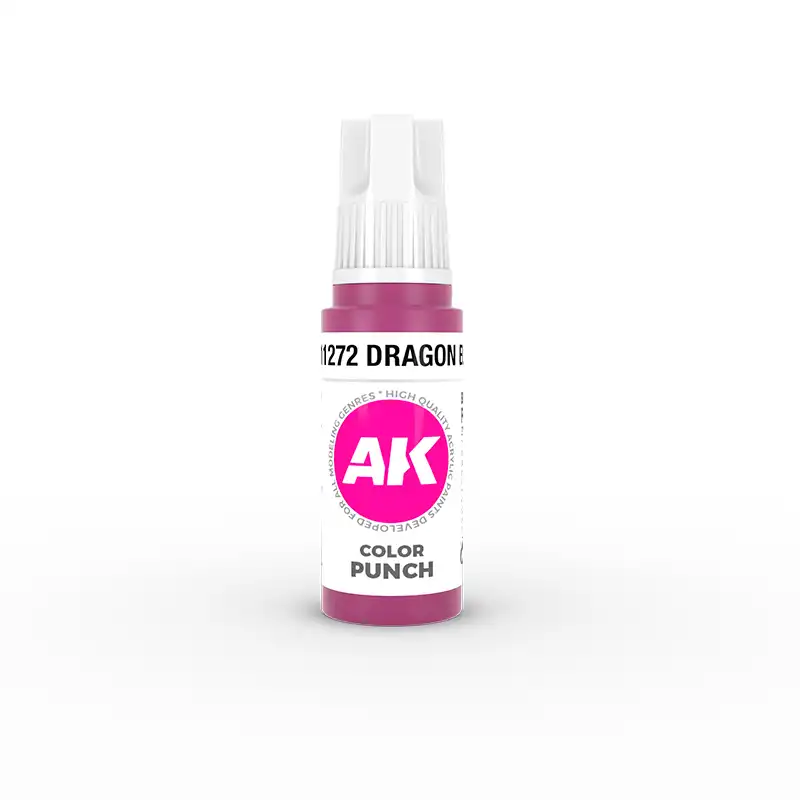AK Interactive 11272, 17 ml. 3GEN Ejderha Kanı Ultra Pigmentli maket boyası